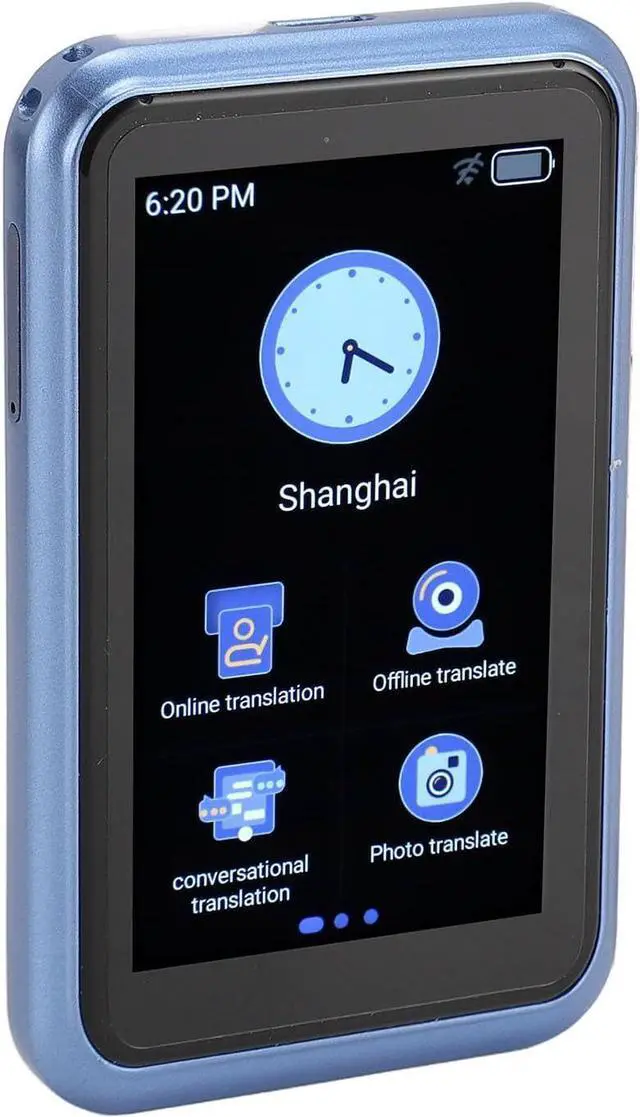 Main image of Language Translator Device, 3.0inch Touchscreen 138 Languages High Accuracy Smart HD Noise Reduction AI Voice Translator with YNMT Neural Network Translation, 74 Online Photo