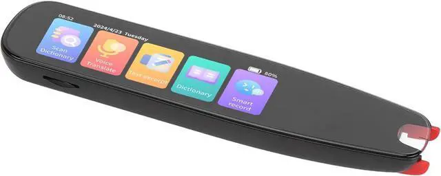 Alt view image 7 of 7 - Scan Translator Pen, 2 Way Instant Voice Translation Pen with 135 Language, Offline OCR Digital Reading Pen, 4 Inch Touchscreen Text to Speech Reader Pen for Learning Meetings