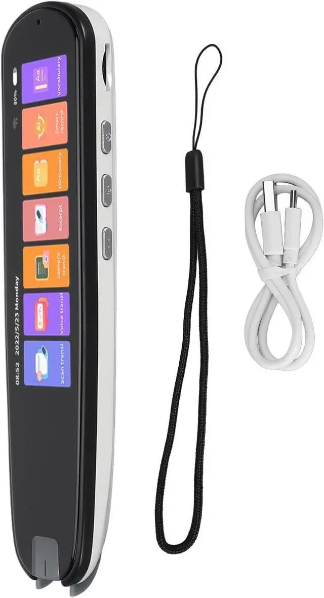 Alt view image 5 of 7 - Language Translator, Intelligent Scanning Offline Recording High Accuracy Language Translation Device Professional for Business Travel for Learning