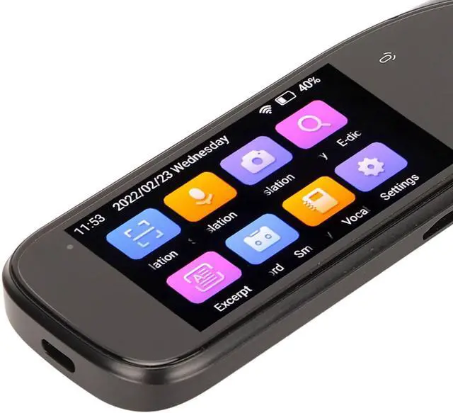 Alt view image 3 of 7 - Voice Translator Pen WiFi Translation Pen Portable Scanning 112 Language Reading for Conference Study