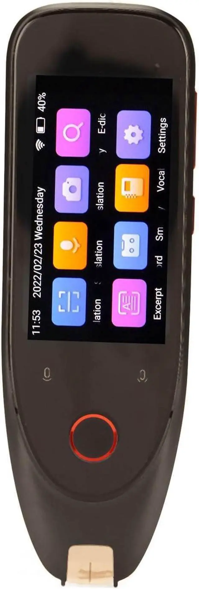 Alt view image 5 of 7 - Voice Translator Pen WiFi Translation Pen Portable Scanning 112 Language Reading for Conference Study