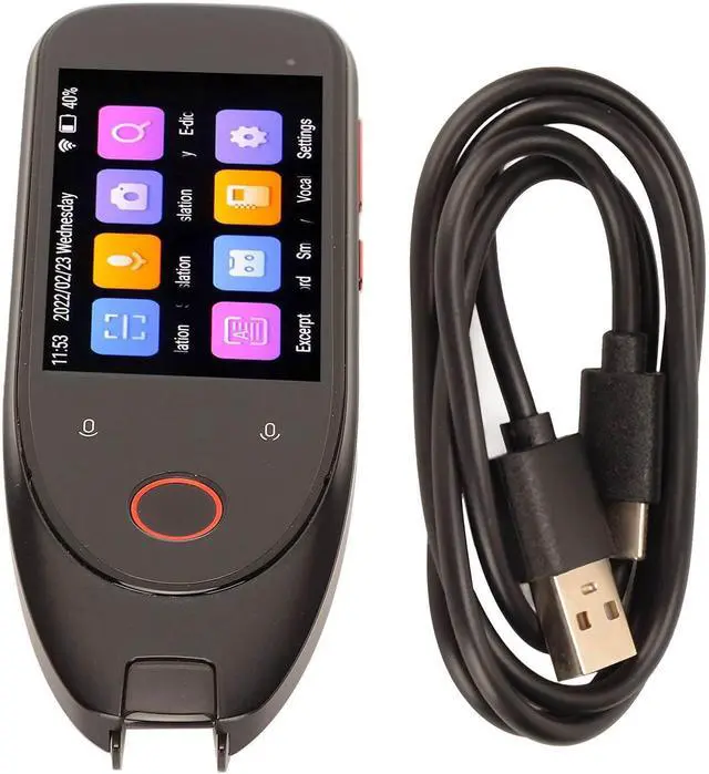 Alt view image 6 of 7 - Voice Translator Pen WiFi Translation Pen Portable Scanning 112 Language Reading for Conference Study