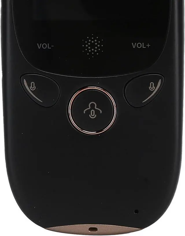 Alt view image 7 of 7 - K1 Smart Voice Translator 45 Languages 2.0 Inch Touch Screen Translation Machine 4.0BT WiFi Long Battery Life Mini (Black)