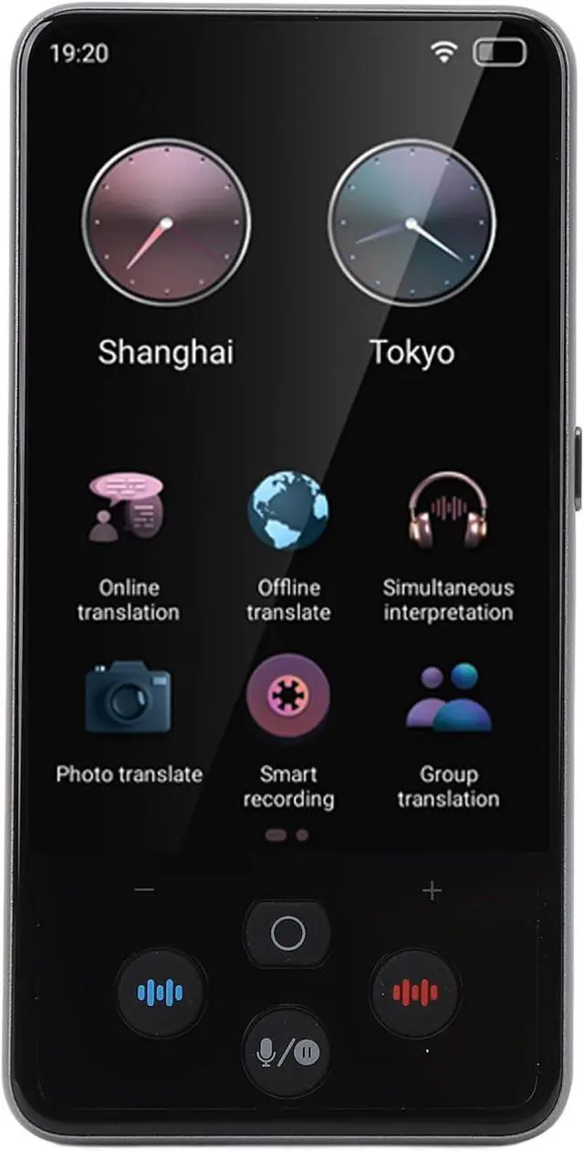 Main image of Translator Device, Languages Translator Device with 1GB 8GB 138 Languages 2 Way Real Time Text Offline Photo Translation 3.97in Touchscreen AI Voice for Travel Business Learning