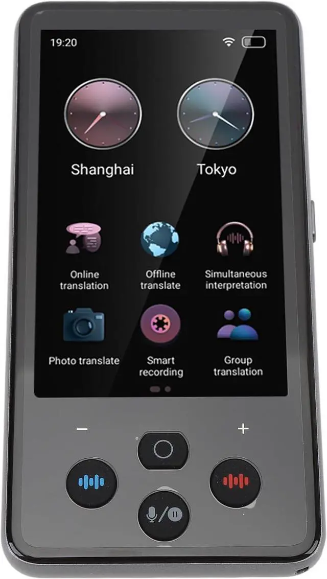 Alt view image 7 of 7 - Translator Device, Languages Translator Device with 1GB 8GB 138 Languages 2 Way Real Time Text Offline Photo Translation 3.97in Touchscreen AI Voice for Travel Business Learning