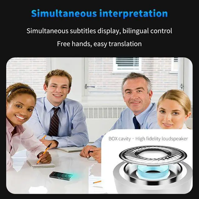 Alt view image 6 of 7 - Translator Device, Languages Translator Device with 1GB 8GB 138 Languages 2 Way Real Time Text Offline Photo Translation 3.97in Touchscreen AI Voice for Travel Business Learning