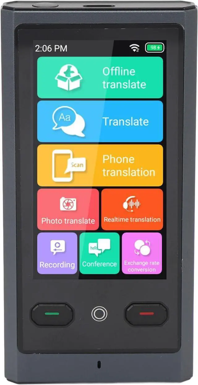 Main image of Translator Device, Smart Voice Translator Language Translator Device Translation Device with 3 Inch Touchscreen 138 Languages Online 15 Languages Offline 2 Way Real Time