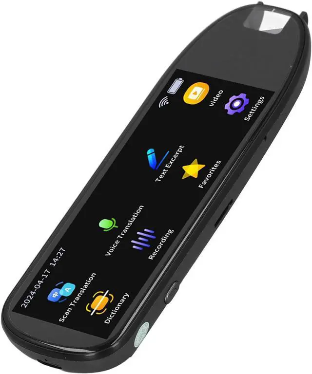 Main image of Scan Reader Pen, 112 Languages Smart Scan Translator Pen, Ultra Big Screen Reading Pen Offline Online Language Translator Device, Officeelectronics