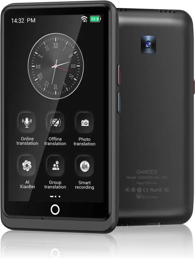 Main image of Language Translator Device,AI Inteligente Translator 2025,Support 139 Languages and Accents Portable Instant Translation with 4.1Screen,Upgraded Chip,16GB Storage Space for Travel Business Learning