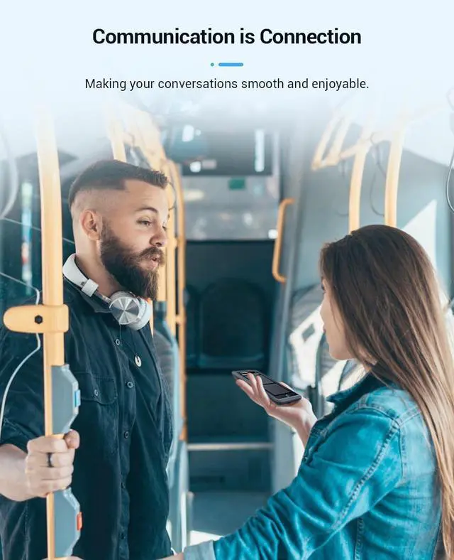 Alt view image 6 of 6 - Language Translator Device,AI Inteligente Translator 2025,Support 139 Languages and Accents Portable Instant Translation with 4.1Screen,Upgraded Chip,16GB Storage Space for Travel Business Learning