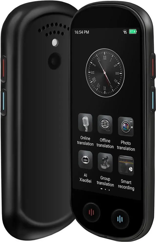 Main image of NICEWIN Language Translator Device - Real Time Translation Device with 150+ Languages, Upgraded Ai Translator No WiFi Needed, Offline Recording Photo Input Translation for Travel Business Learning 2