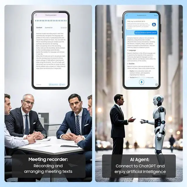 Alt view image 3 of 5 - AI Translation Earbuds Real Time Powered by ChatGPT,LCD Touch Screen OWS Translator for 147 Languages & Accents,Audifonos Traductores Inglés Español,Translation Device, Ideal for Travel/Business,Black