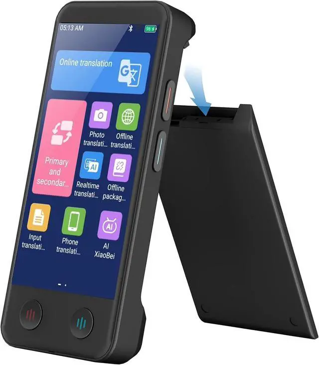 Main image of iTour D-Lite Dual Screen Language Translator Device, 2025 Real-Time Voice Translation Interpreter Hub 139 Languages, Group Chat & Photo & PhoneTranslation, Instant Pocket AI Translator Device