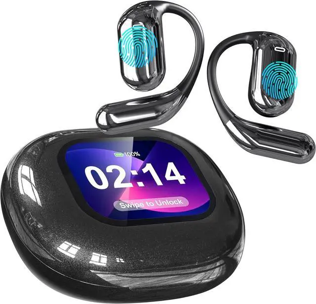 Main image of AI Translation Earbuds Real Time,Language Translator Earbuds with 144 Languages & Accents,Wireless Bluetooth HD Sound AI Language Translator fit iOS & Android for Travel Business Learning (Black)