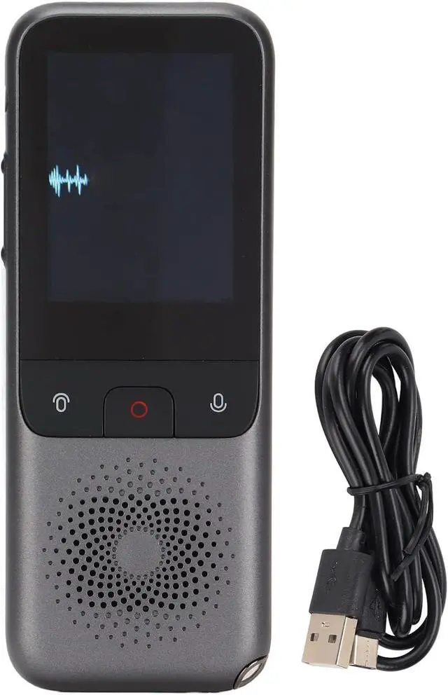 Alt view image 6 of 7 - T11 Smart Voice Translator, Realtime 2 Way Translation, 2.4 Inch 138 Languages Portable Voice Translation, Support /Photo/Recording, for Travel, Shopping, Conference etc.