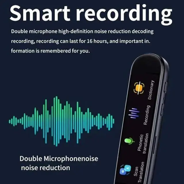 Alt view image 5 of 7 - Pen GPT, AI Pen, PenGPT AI Smart Pen, ScanSense AI Scanning Smart Pen - Instant Al Assistance, Offline Translation (150+ Languages), HD Touchscreen, Voice Recording