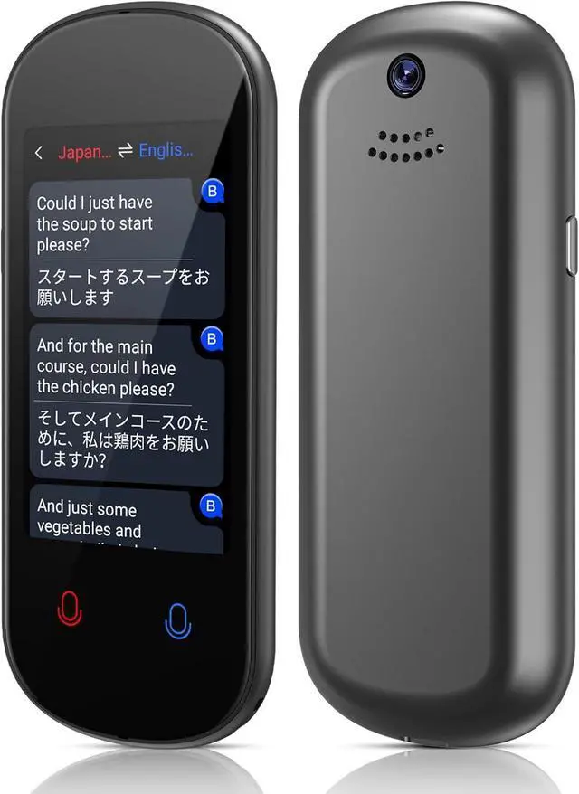 Main image of Language Translator Device No WiFi Needed, 138 Languages Two Way Real-Time Voice Translation with 3HD Touch Screen, Instant Translator Support Offline/Recording/Photo Translation for Travel Business