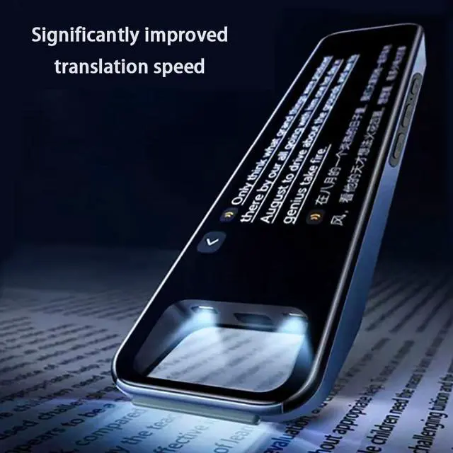 Alt view image 3 of 7 - Pen Gpt, AI Pen-Scansense Instant AI Answers, Scan Reader Intelligent Wi-Fi Language Translator Pen, History & More - Offline Translation (150+ Languages) Bluetooth, Music & File Storage (1pcs)