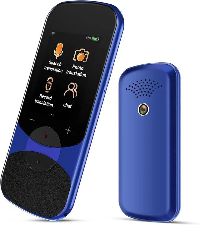 Main image of vormor Language Translator Device Two Way Instant Translator Device with 106 Language AI Voice Translator Support Online/Offline/Image/Recording Portable Translation Device with 2.4 HD Touch Screen