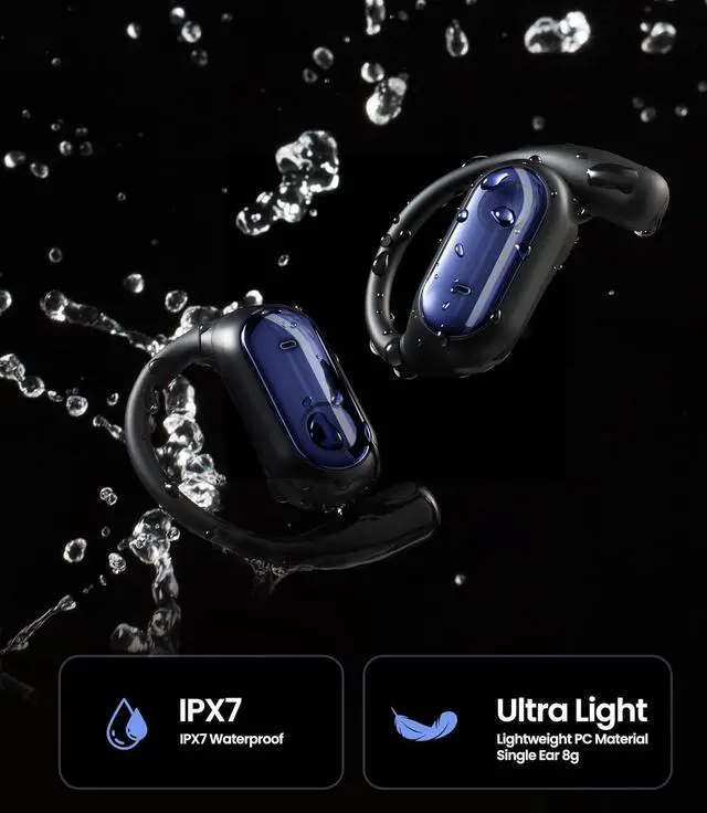 Alt view image 6 of 7 - AI Translation Earbuds Real Time, 3-in-1 Translator Earbuds with 144 Languages and Accents Headphones Translating Device, Open-Ear Wireless Bluetooth Earbuds with Charging Case for iPhone and Android