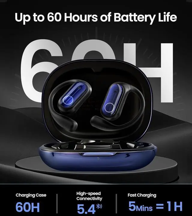 Alt view image 5 of 7 - AI Translation Earbuds Real Time, 3-in-1 Translator Earbuds with 144 Languages and Accents Headphones Translating Device, Open-Ear Wireless Bluetooth Earbuds with Charging Case for iPhone and Android