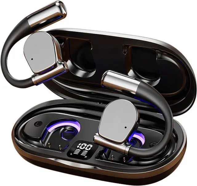 Main image of AI Real-Time Translation Earbuds for iPhone & Android - 144 Language Wireless Translator Headphones, 3-in-1 Bluetooth Earbuds with Portable Charging Case for Travel, Business, Learning