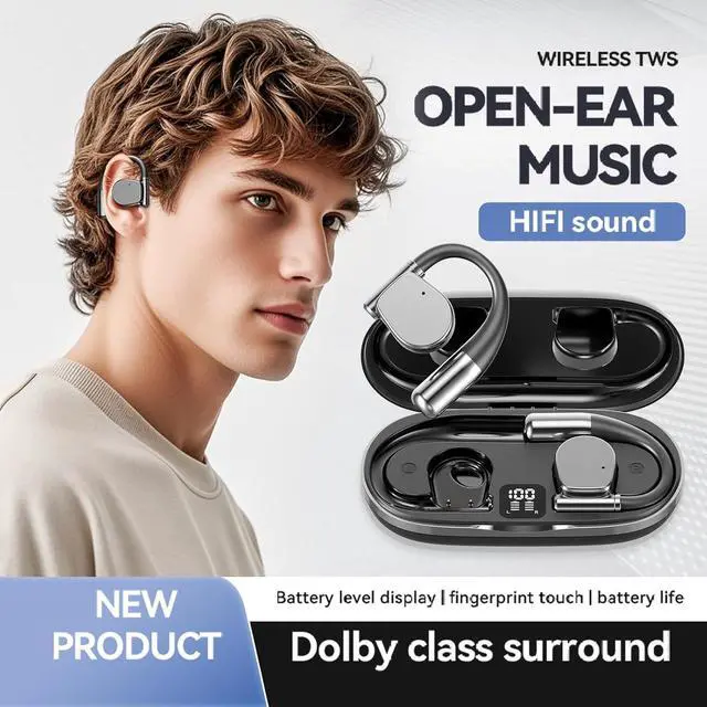 Alt view image 7 of 7 - AI Real-Time Translation Earbuds for iPhone & Android - 144 Language Wireless Translator Headphones, 3-in-1 Bluetooth Earbuds with Portable Charging Case for Travel, Business, Learning