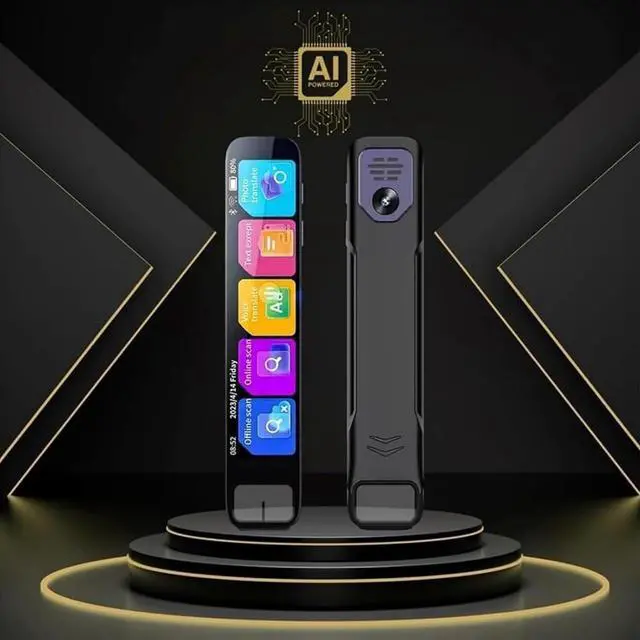 Alt view image 6 of 6 - Chat Gpt Pen, Pen GPT - PenGpt, Ai Smart Pens Chat Gpt, Scan PenChat Gpts, Instant Answers, Offline Translation, 150+ Languages, Hd Touchscreen, Multipurpose Translation Device (Black)