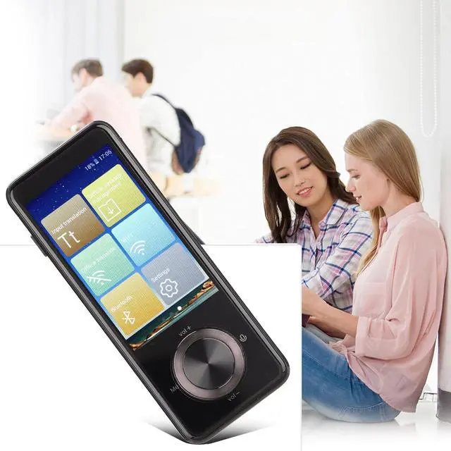 Alt view image 2 of 7 - M9 Smart Instant Language Translator with 3in Touchscreen, Real Time Two Way and 109 Online 12 Offline 43 Photo Translation,/Bluetooth/Photography/Recording Foreign Translator