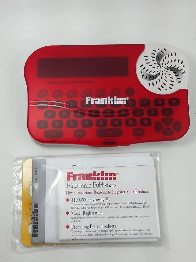 Alt view image 2 of 5 - Franklin Youth Talking Spanish - English Dictionary