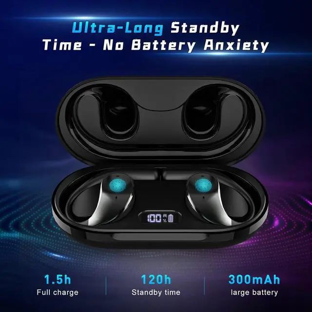 Alt view image 6 of 6 - AI Language Translation Earbuds, OWS 3-in-1 AI Translator Earbuds Support 144 Languages, AI Noise Reduction Translation Earbuds Real time Fit iOS and Android, Suitable for Travel