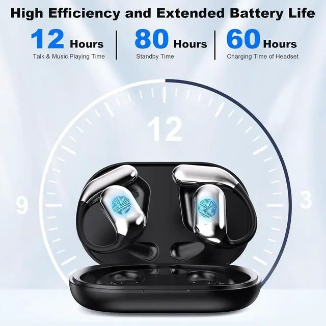 Alt view image 6 of 7 - Language Translator Earbuds, 3 in 1 Ai Translation Earbuds Real Time with 144 Languages & 80H Playtimes, Open Ear Translation Headphones for iPhone and Android, No Subscription Fee, P