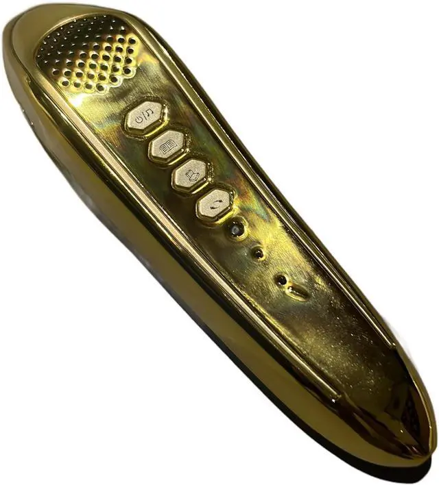 Main image of Quran Reading Pen 32GB Didital Quran Reader Translator with Multilingual 25 Reciters, Rechargeable Talking Reader for Quran Muslims Gift Ramadan Islamic Gift (Without Book) (Gold)