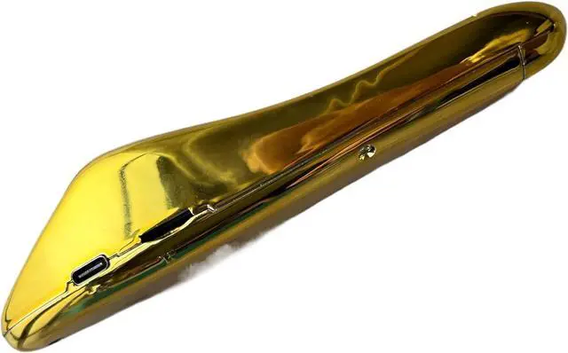 Alt view image 6 of 6 - Quran Reading Pen 32GB Didital Quran Reader Translator with Multilingual 25 Reciters, Rechargeable Talking Reader for Quran Muslims Gift Ramadan Islamic Gift (Without Book) (Gold)