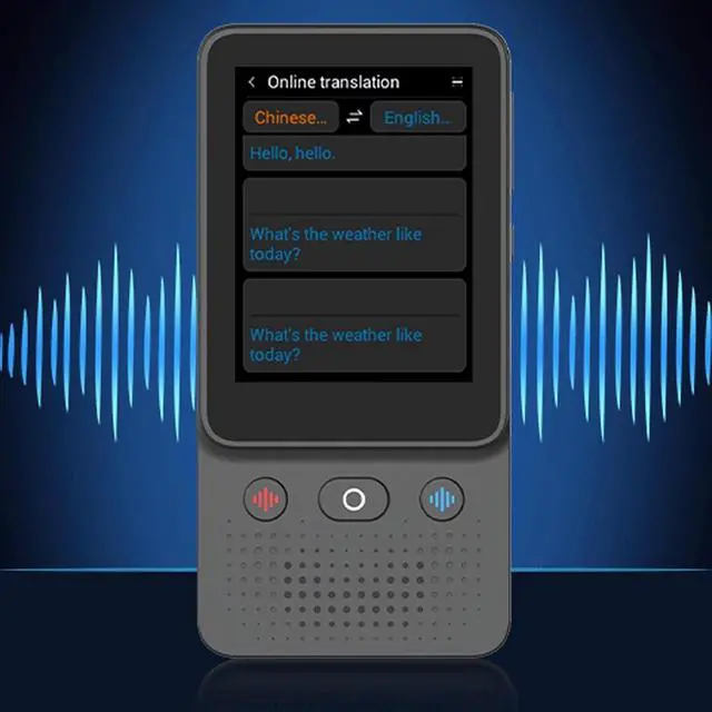 Alt view image 2 of 7 - Language Translator Device, 2 Way Real Time Smart Voice Translator 138 Languages 1GB + 8GB with 3.0 Inch Touchscreen WiFi Bluetooth for ChatGPT