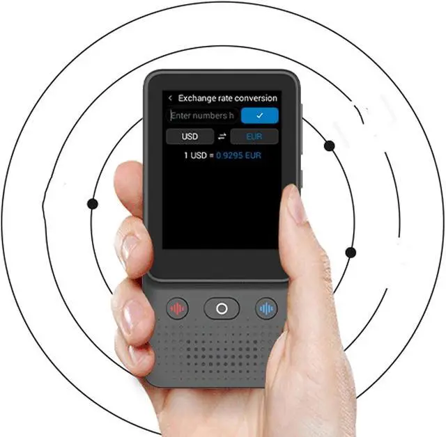 Alt view image 3 of 7 - Language Translator Device, 2 Way Real Time Smart Voice Translator 138 Languages 1GB + 8GB with 3.0 Inch Touchscreen WiFi Bluetooth for ChatGPT