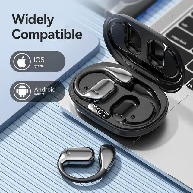 Alt view image 5 of 7 - 2025 Travel Smart with 3-in-1 Bluetooth Translation Earbuds  AI Translator Device for 144 Languages to Elevate Your Business & Adventures This YearHD Sound, Long Battery Life (Skin Color)