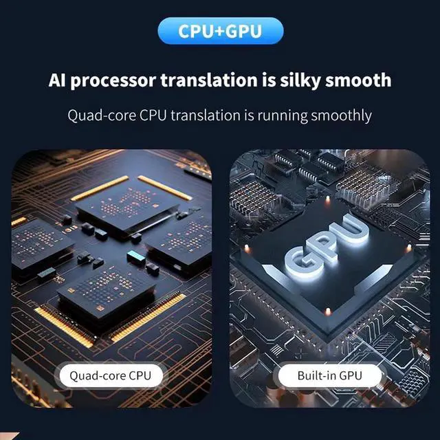 Alt view image 2 of 7 - Language Translator Device with 138 Languages Supported, Offline and Photo Translation, Real and Off Time Smart Voice Translator Portable for Studying, Travel, Business