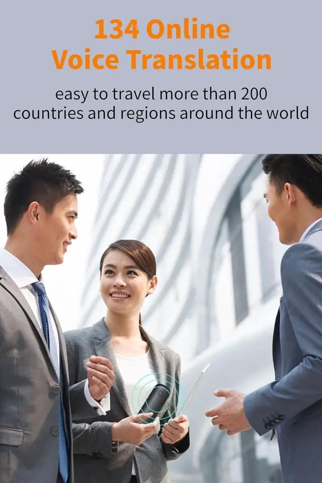 Alt view image 5 of 7 - Language Translator Pen, AI Smart Translation Pen with 3 in Screen, 134 Online Voice Translations, Real Time Portable Scan Translation Pen for Business, Learning, Travel