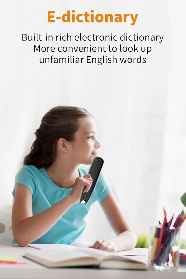 Alt view image 6 of 7 - Language Translator Pen, AI Smart Translation Pen with 3 in Screen, 134 Online Voice Translations, Real Time Portable Scan Translation Pen for Business, Learning, Travel