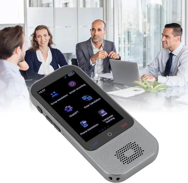 Alt view image 4 of 7 - Language Translator Device, 138 Languages Two Way Voice Translator, 1GB 8GB Offline Translation Portable Language Translator for Travel Business Study