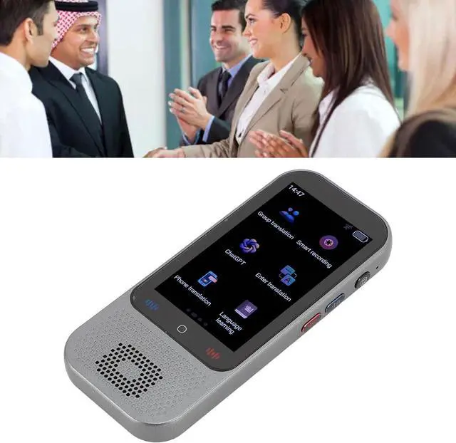 Alt view image 5 of 7 - Language Translator Device, 138 Languages Two Way Voice Translator, 1GB 8GB Offline Translation Portable Language Translator for Travel Business Study