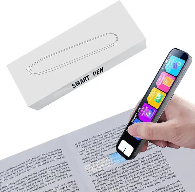 Main image of Upgraded Scan Reader Pen, 134 Language Translator Smart Translator Pen with Touch Screen Support Wi-Fi Wireless Voice Reading Pen for Dyslexia Student Professional Traveler