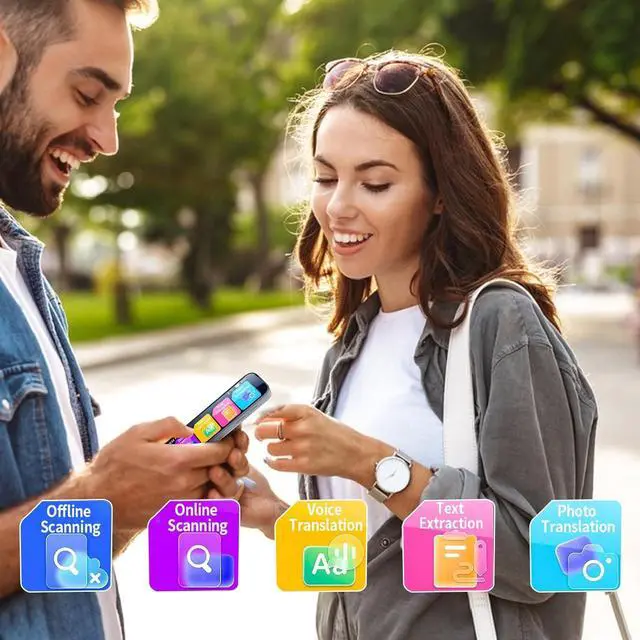 Alt view image 4 of 7 - Upgraded Scan Reader Pen, 134 Language Translator Smart Translator Pen with Touch Screen Support Wi-Fi Wireless Voice Reading Pen for Dyslexia Student Professional Traveler