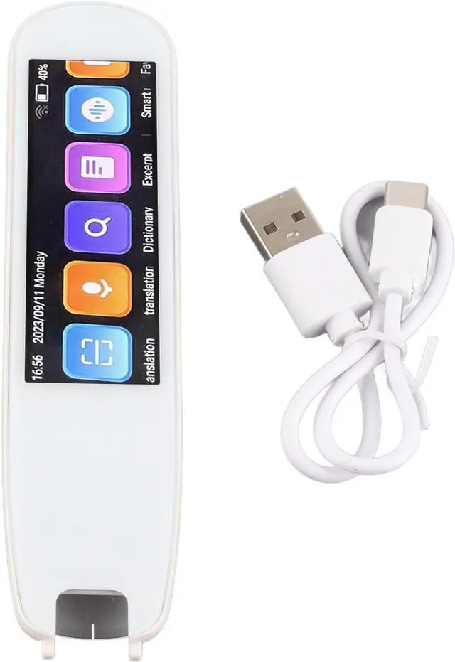 Alt view image 6 of 7 - Dyslexia Reading Tools, Scanning Translator Pen Supports Translation of 131 Languages, Standalone Reading Pen and Translator, Tools for People with Language Learning Difficulties