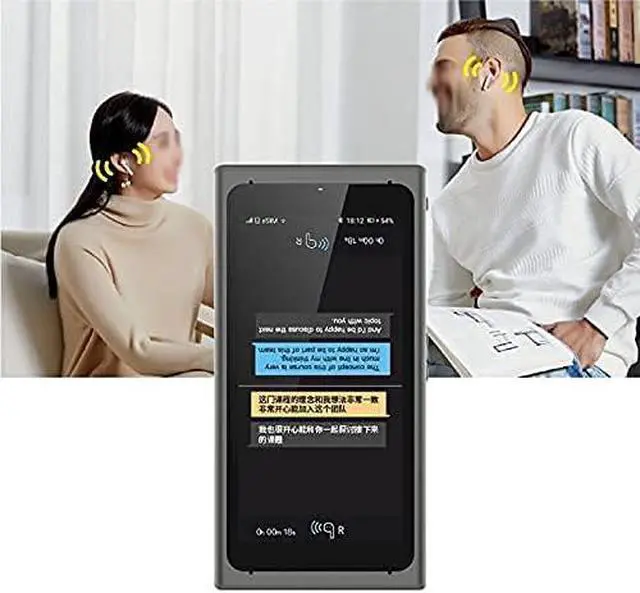 Alt view image 5 of 5 - AI Voice Recorder Multi Languages Transcription Photo Translation Interpretation WiFi wwyy