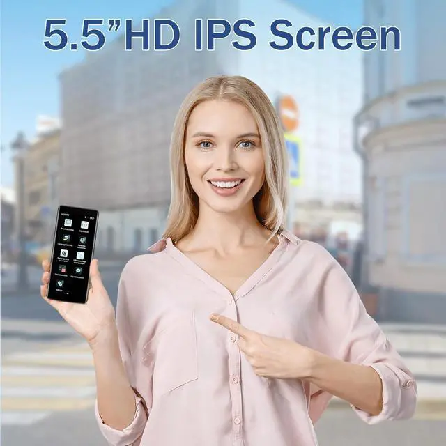 Alt view image 6 of 7 - Language Translator Device, Two Way Real-Time Voice Translation, Support 139 Languages with 5.5 HD Inch Touch Screen, and Accents with WiFi/Offline/Photo Support for Travel, Learning and Business