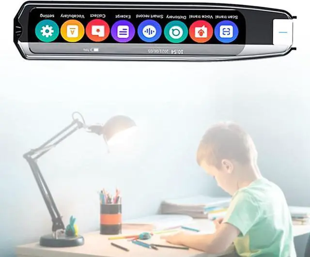 Alt view image 2 of 7 - ZJchao Multi Language Translator Pen with Electronic Dictionary Function, 113 Languages Smart Voice Translator Pen Extensive English Vocabulary Recording Feature for Online