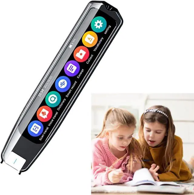 Alt view image 7 of 7 - ZJchao Multi Language Translator Pen with Electronic Dictionary Function, 113 Languages Smart Voice Translator Pen Extensive English Vocabulary Recording Feature for Online
