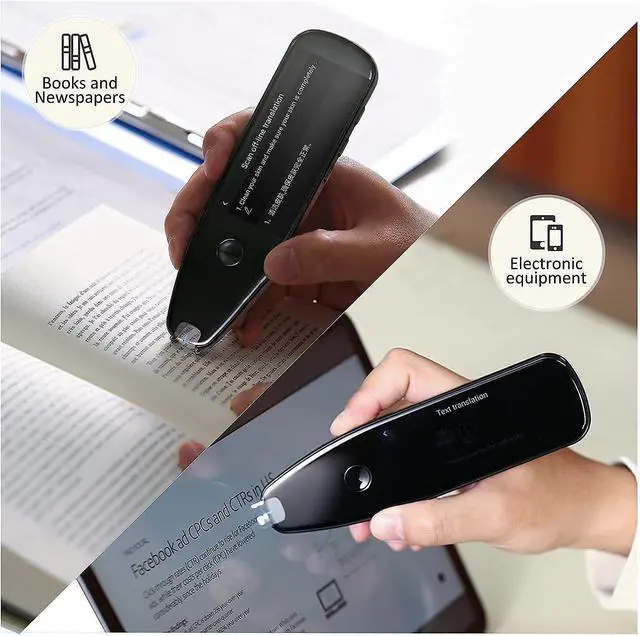 Alt view image 4 of 7 - Pen Translation Device, scanning Translation Reading Pen - multilingual Dictionary Pen with Bluetooth/Wi-Fi/AI Voice Assistant| Scan Text and translate | Speak and translate - Wireless and Offline